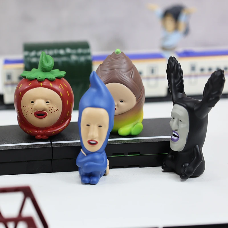 Qualia Japan Original Kawaii Gashapon Figure Anime Farm Elf Pachydrin Figurine Cute Capsule Toys Miniature Kids Creative Gifts