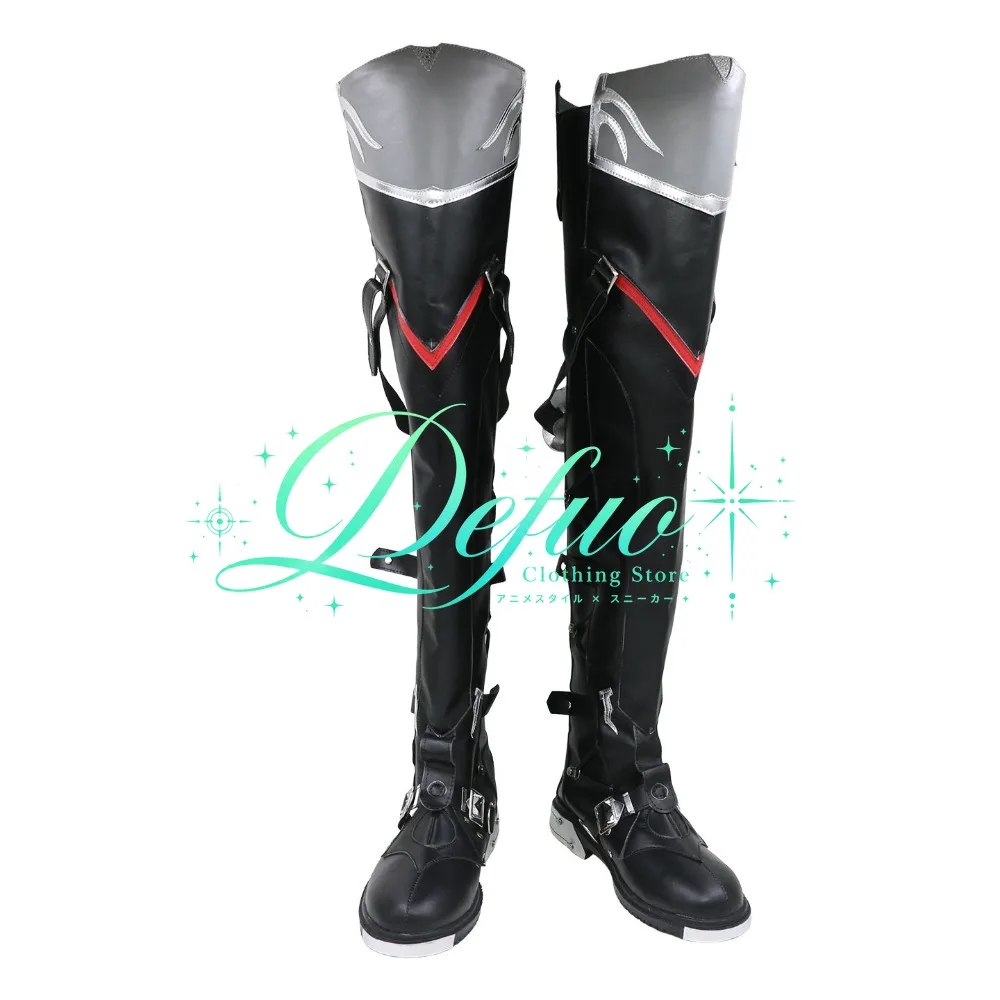 Genshin Impact Wriothesley Role Playing Shoes Men's Boots Customized Halloween Party Anime Game Shoes
