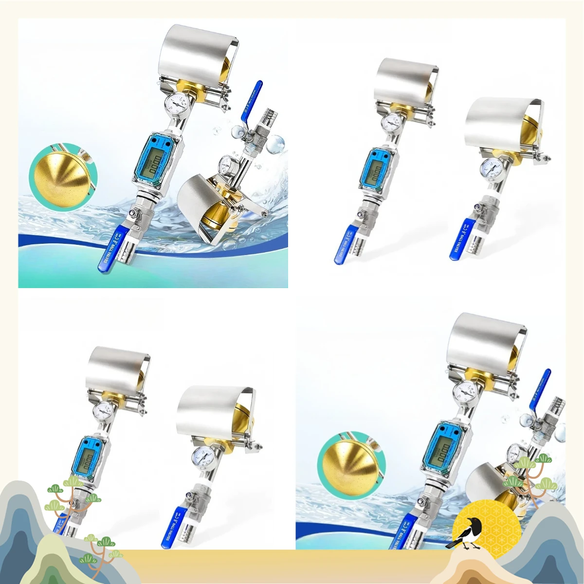 IPX3/X4 Rain Prevention Test Device, Water Splashing Test, Shower Head IP Protection Test Device
