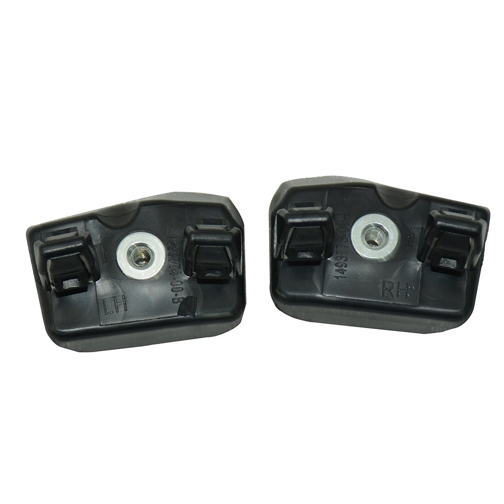 Front Bumper Bracket 1 Pair Left Right 1493773 00 B 1493772 00 B Black Bracket Parts Direct Replacement Truck Car None