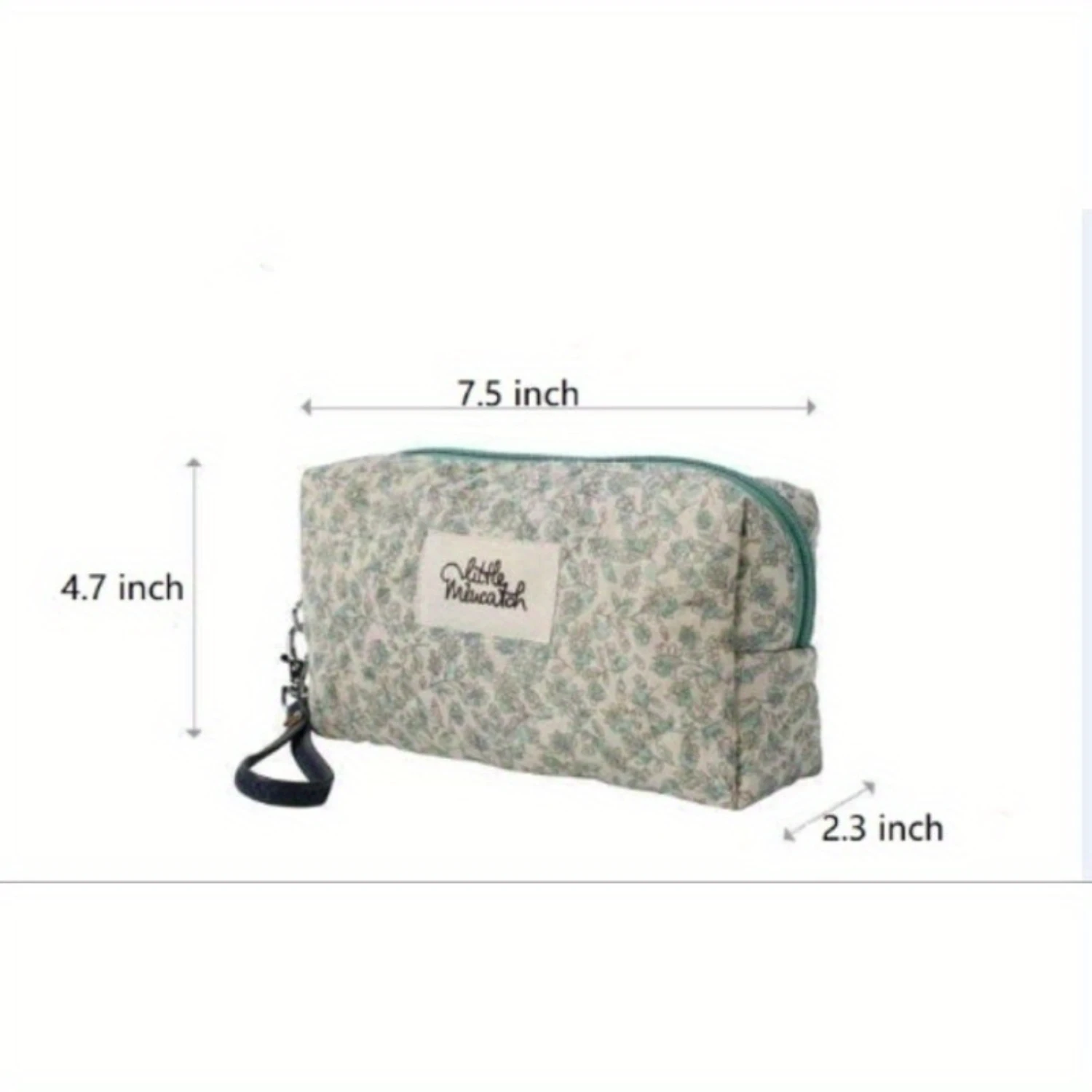 Cute ladies toiletry bags, travel makeup bags, quilted aesthetic floral toiletries  bags