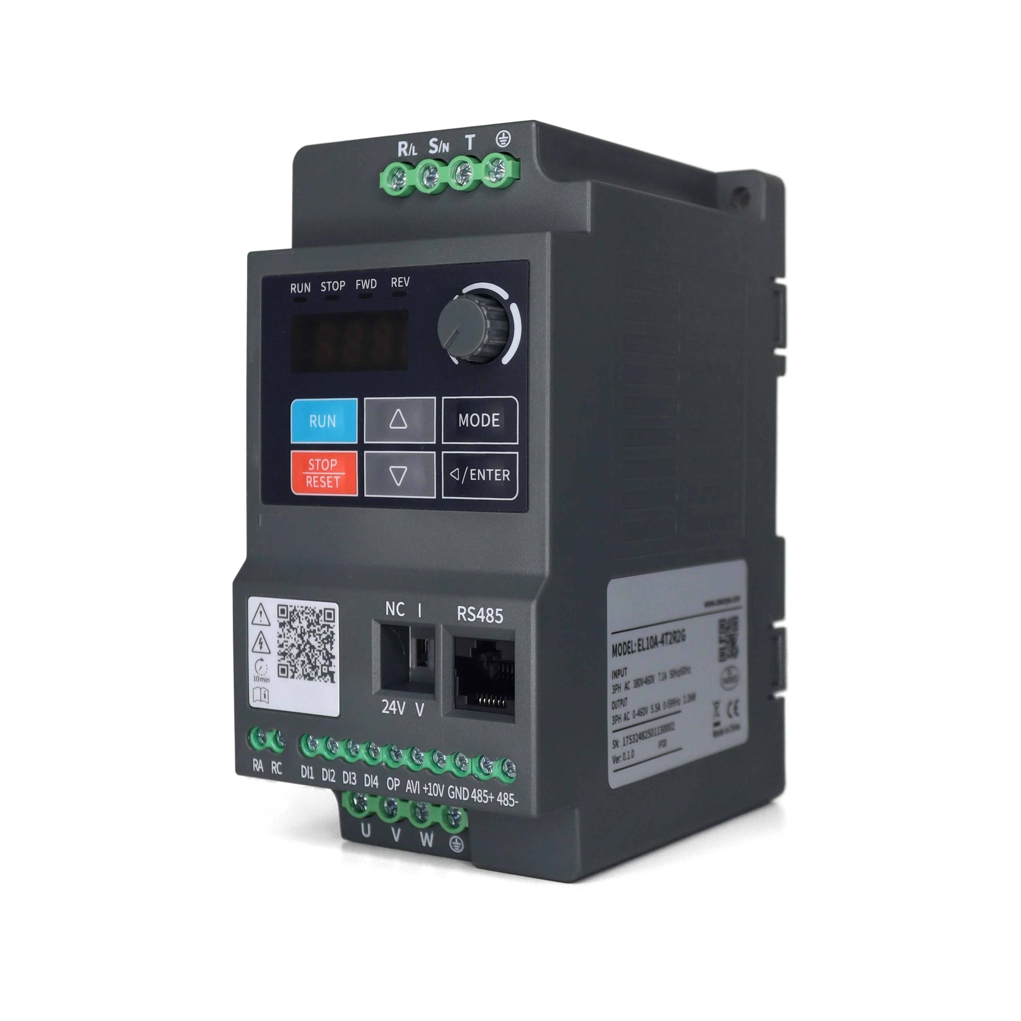 

2.2KW Frequency Controller Single Phase 220V-240V Electric Motor Controller