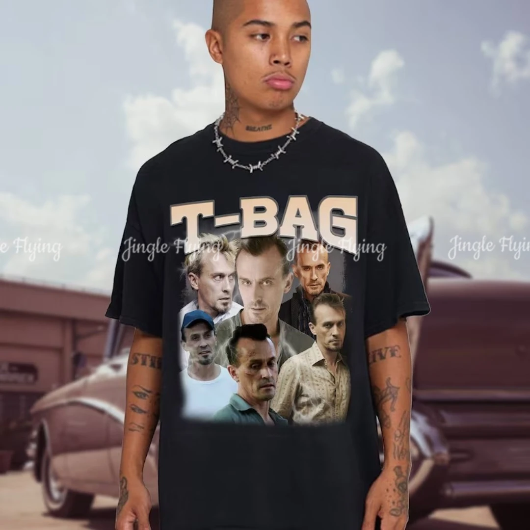 Vintage T-Bag Shirt Theodore Bagwell Prison Break Bootleg Shirt Birthday Gift Homage Vintage Shirt