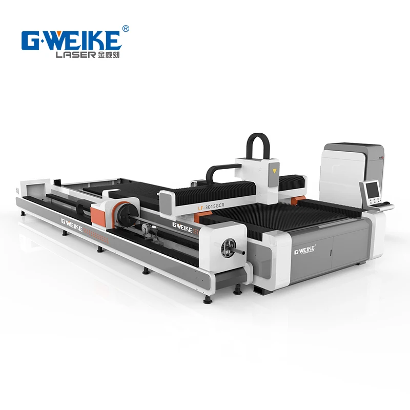 Gweike laser Machine Cutting Tube And Sheet Fiber Laser Cutter 1500w IPG Gweike laser