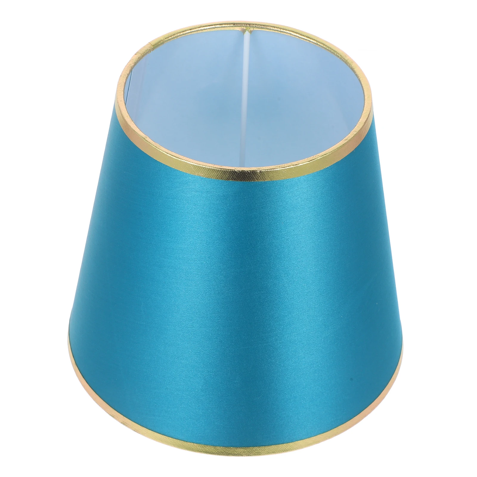 

Round Lampshade Replacement Table Lamp Shade Fabric Desk Lampshade Decorative Small Light Cover Easy Installation Household