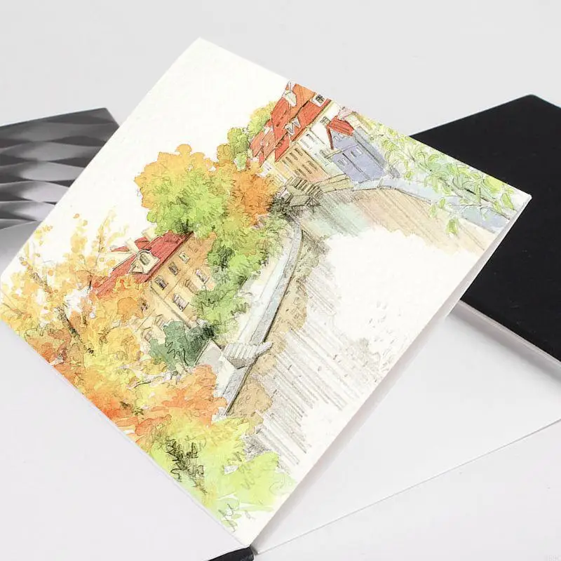 W89C 300GSM Màu nước Sổ tay Sổ tay phác thảo giấy tờ giấy để vẽ Cung cấp sinh viên nghệ sĩ ghi lại