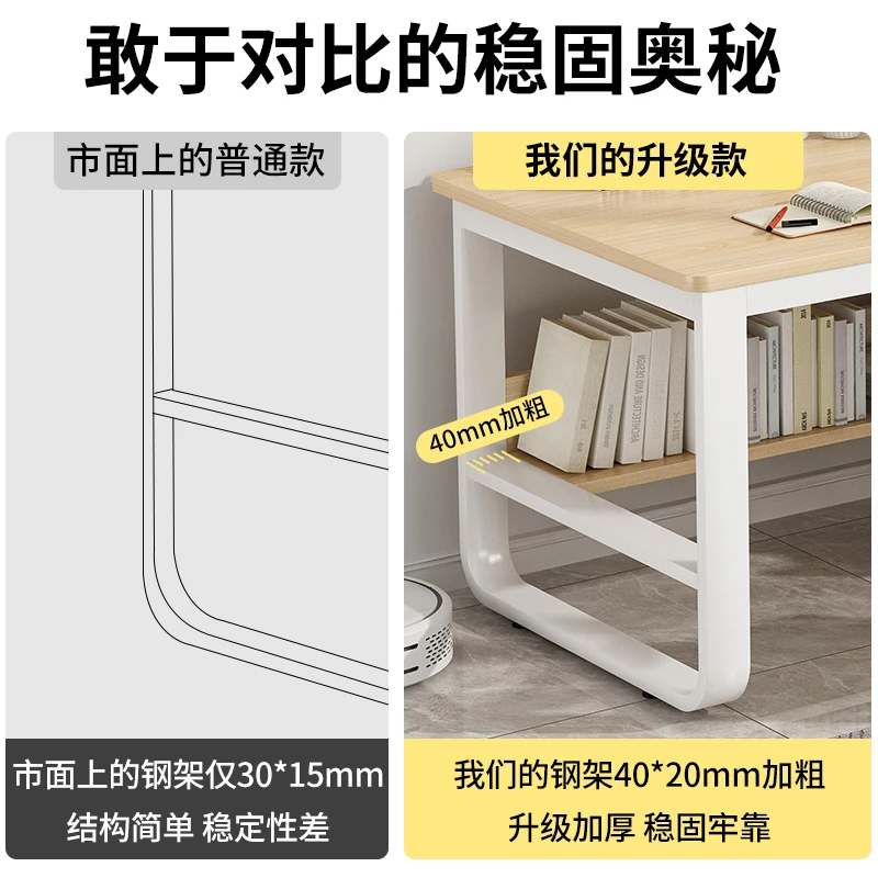 Computer desk, desktop home desk, modern simplicity, desk with drawer, desk table chair combination