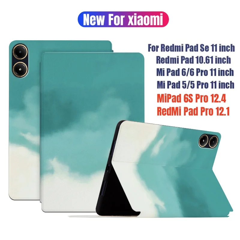 For Xiaomi Redmi Pad SE 11 Inch 2023 10 6" 2022 Case Silicone TPU Back Cover For Xiaomi MiPad 6 5 Pro 11" 12.1" 6S 12.4" Cases