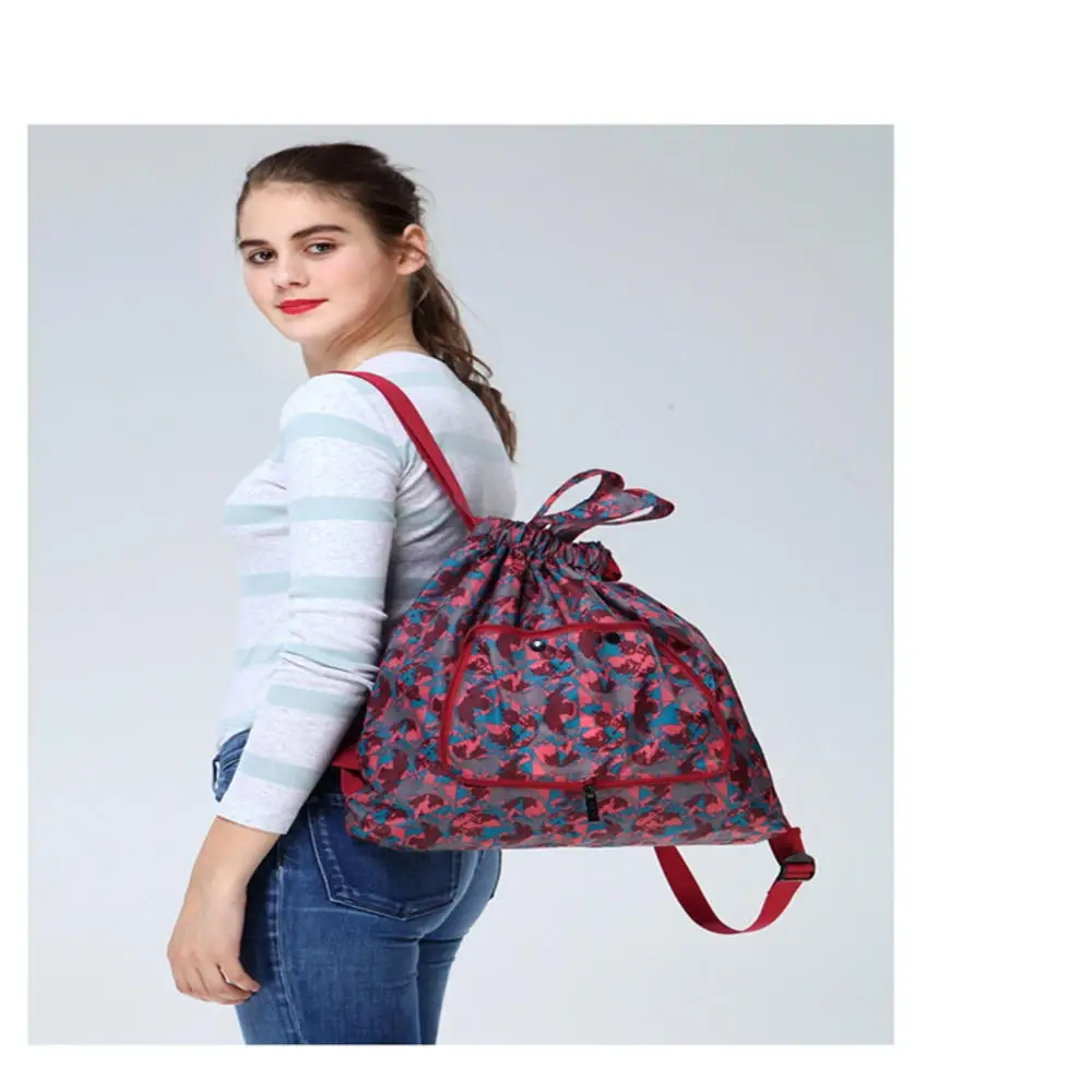 

Складной рюкзак, складная сумка через плечо, рюкзак большой вместимости, портативная сумка для покупок, для походов, повседневного использования, путешествий