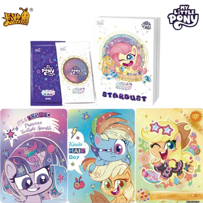 

KAYOU Authentic My Little Pony Cards Cute Party Series 2 Twilight Sparkle Anime Merchandise Collectible Cards Holiday Gift
