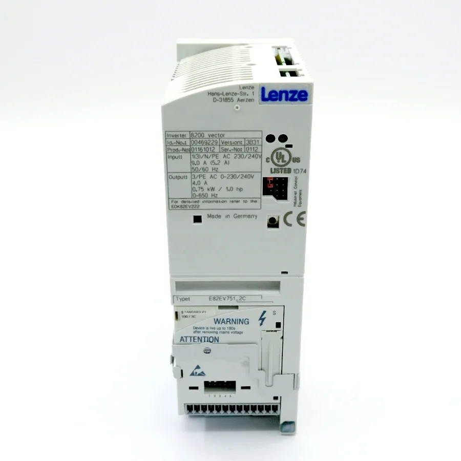 В Voorraad Lenz Evs9326-ekv004 Lenze E82ev751-4c040, Lenze 8200 Vector Frequentie Omvormer, Lenze Omvormer