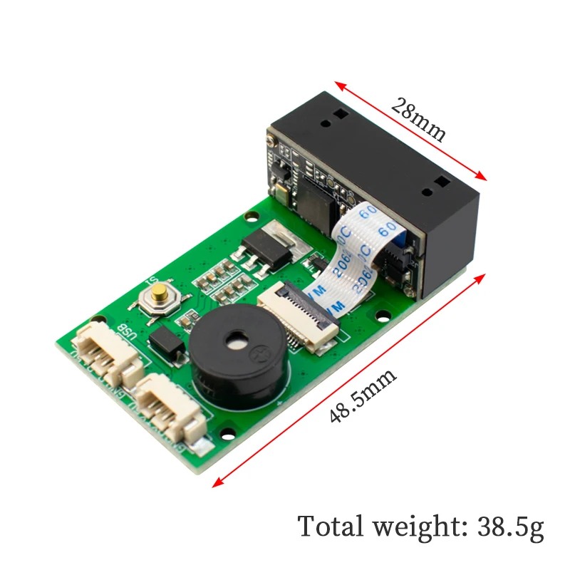 Рисунок 2 - Сканер штрих-кода GM67 1D/2D USB UART