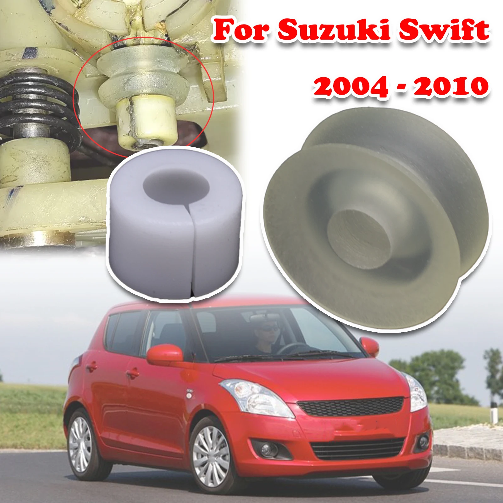 

For Suzuki Swift Manual Gearbox Repair Kit Shifter Linkage Selector Bearing Pivot Bushing Rubber Sleeve Grommet ReplacementParts