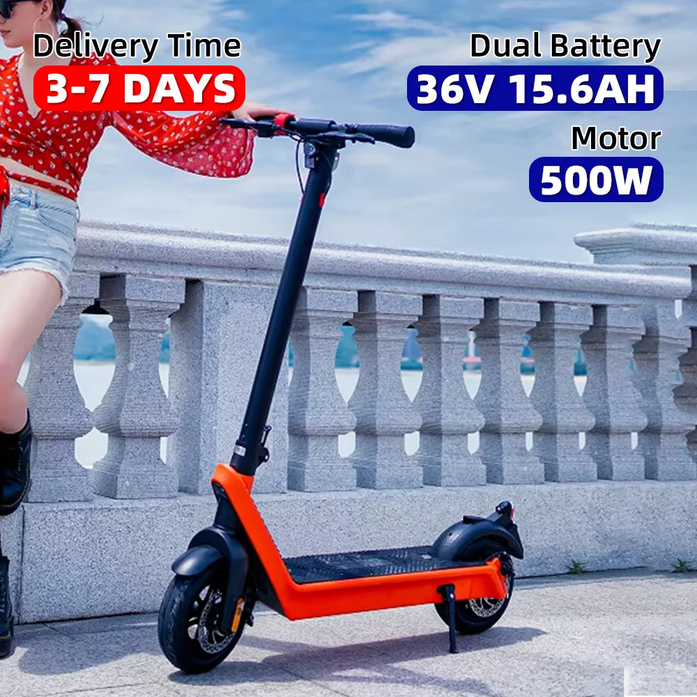 

One piece dropshipping 10 inch electric scooter 500W36V15.6AH lithium battery electric scooter in stock in the United States