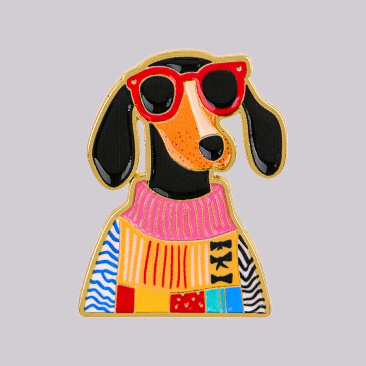 Cool Dachshund Enam…