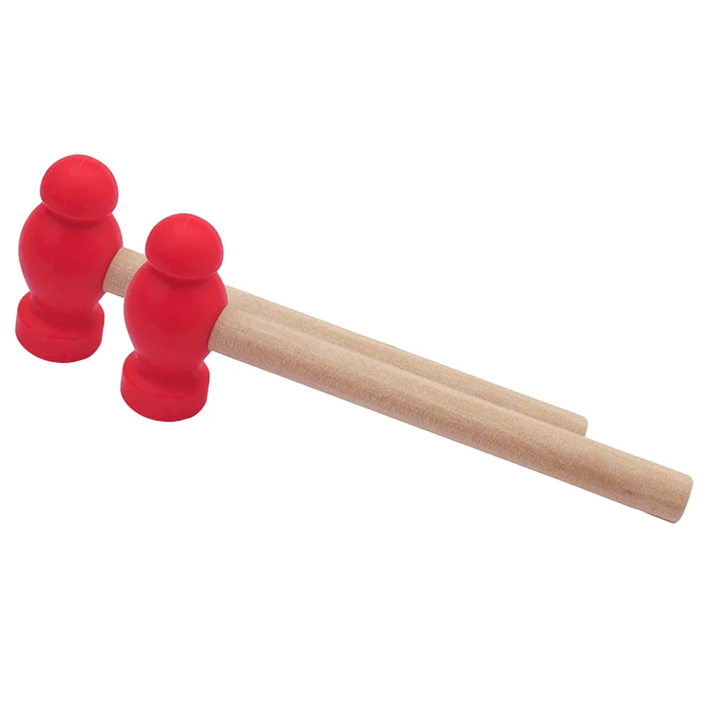 

2 Pcs Simulation Plaything Children Toys Pounding Pretend Hammers Small Mallet Hitting Boy Beating Gavel