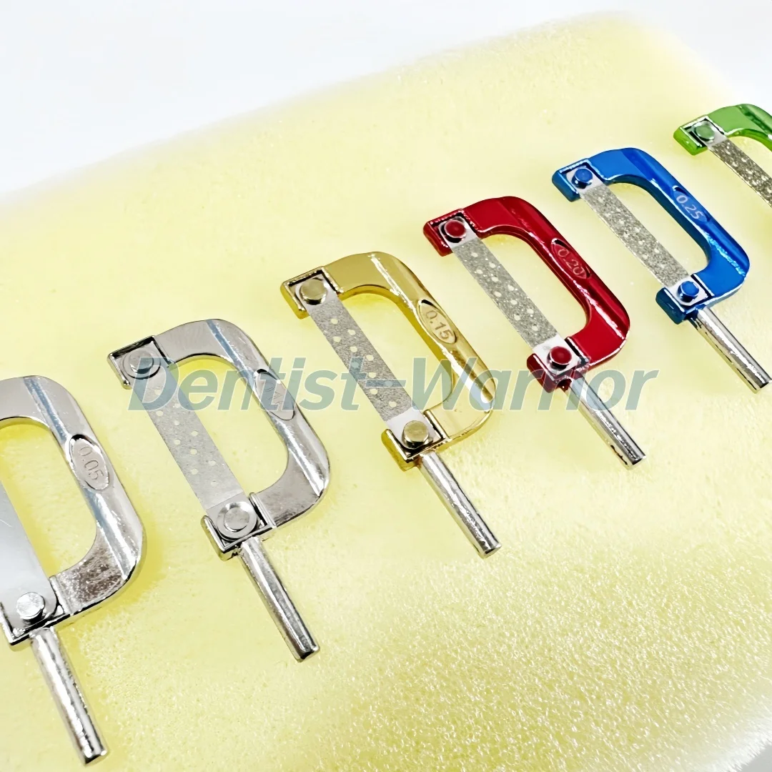 Dental Orthodontic IPR System Diamond Reduction Strip Polishing Saw Interproximal Enamel Finishing Strips