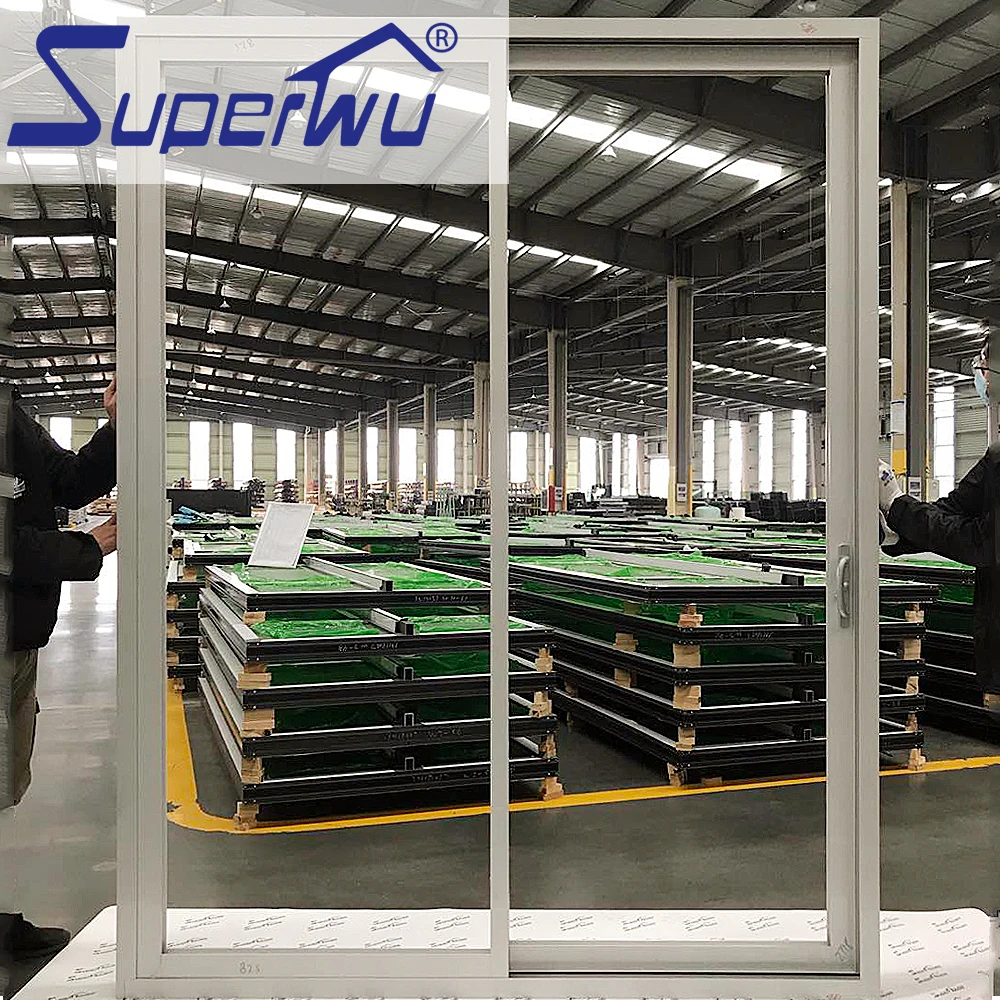 Commercial One Way Glass Kitchen Sliding Door Design Aluminum Sliding Door with NOA NFRC AS2047
