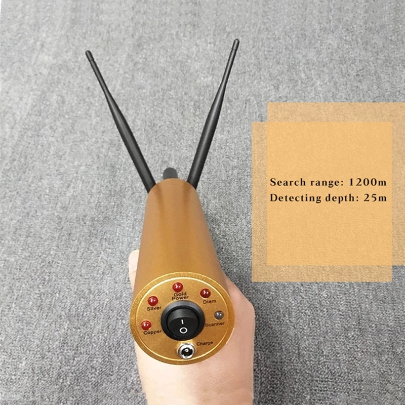 Hot Selling Industrial Metal   500m Metal Finder High Sensitive with 2 Antennas Hand Held Metal