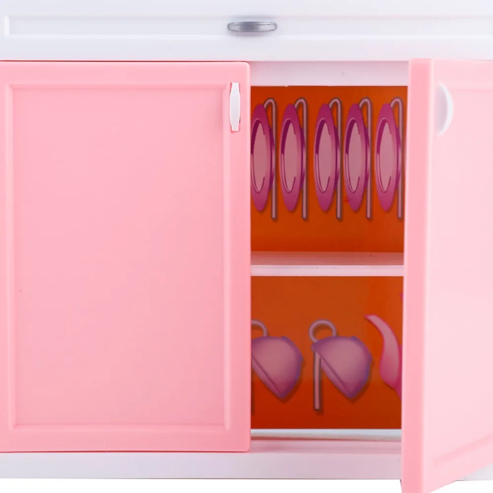 Nieuwe Mini Keuken Fantasiespel Set Grappig Keukengerei DIY Kinderspel Keuken Set Miniatuur Keuken Speelset Speelhuis Spel