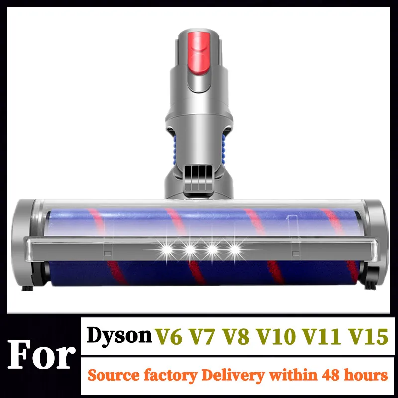 

Dyson V6 DC58 V7 V8 V10 V11 V15 Cordless Stick Vacuum Cleaner Replacement Floor Brush Head Tool Soft Roller Cleaner Head