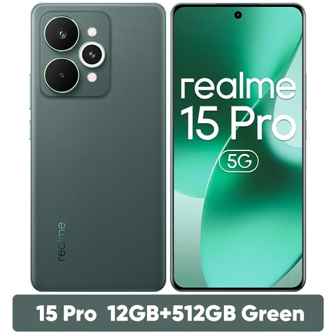 Смартфон Realme 15 Pro 5G, 8/256ГБ, 12/512ГБ - мощный и быстрый