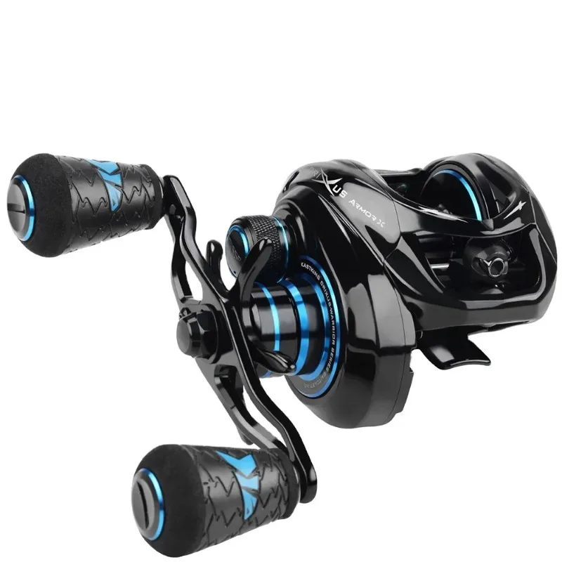 

Hot Crixus ArmorX Baitcasting Fishing Reel 9+1 Ball Bearings 7.2:1 High Gear Ratio 8kg Drag Aluminum Frame Fishing Wheel