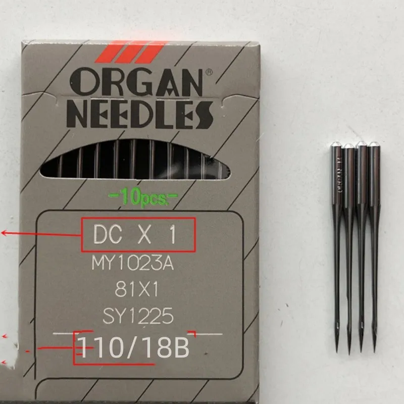 10PCS DCX1 DC*Sewing Machine Needles Industrial Overlock Edging Sewing Machine Needle