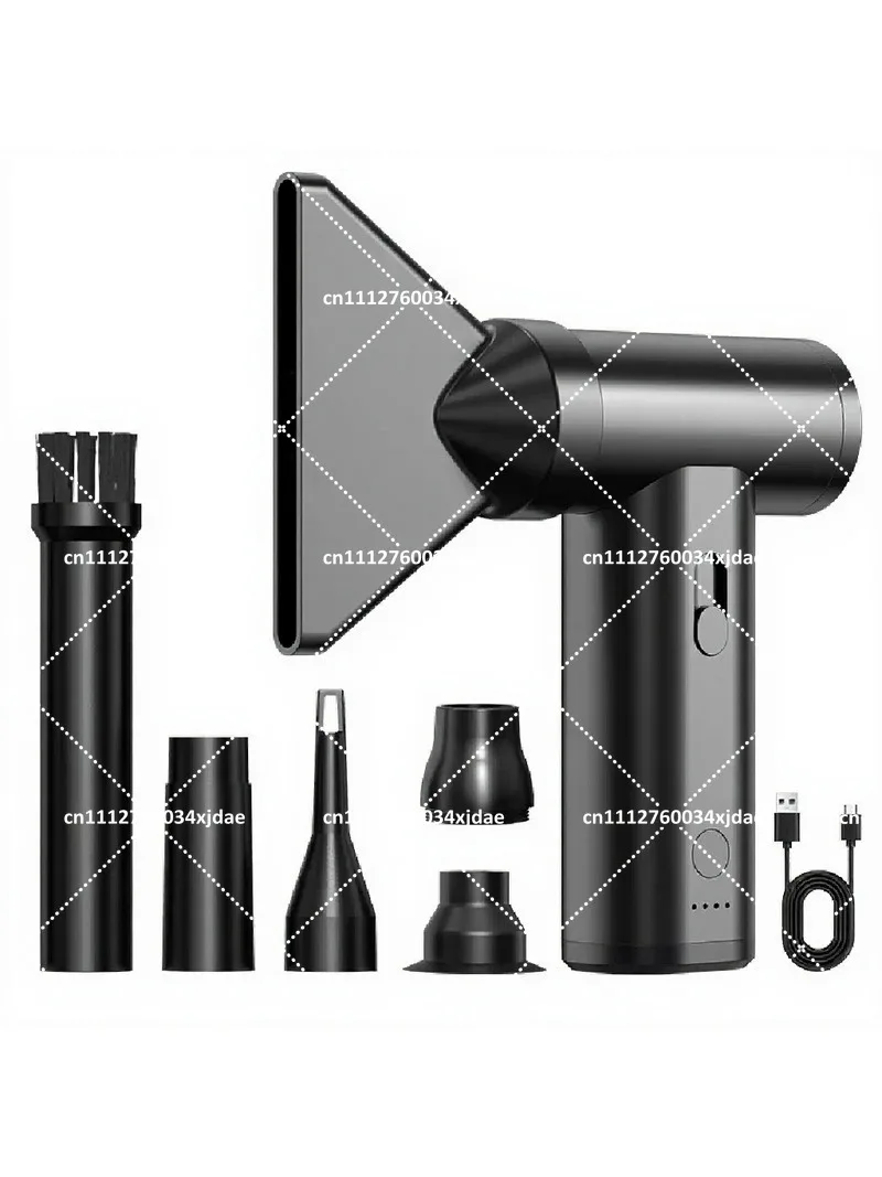 Portable Turbo Jet Fan High Speed Handheld Blower for Camping Travel Dust Cleaning