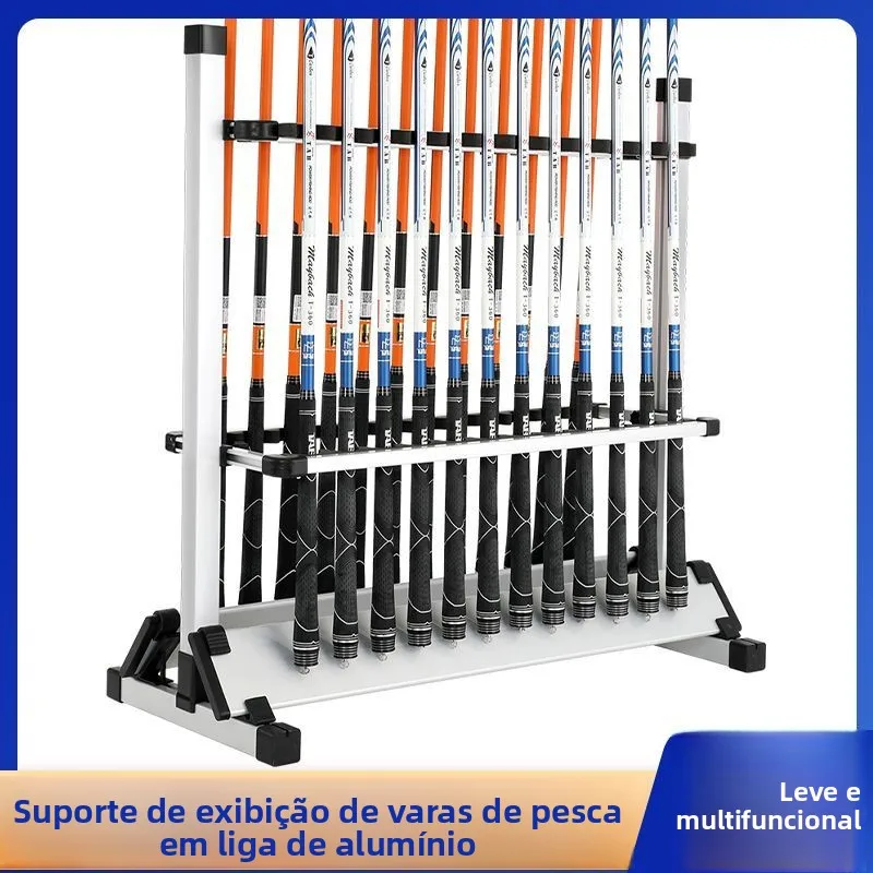 new-multi-functional-aluminum-fishing-rod-display-stand-12-holes-aluminum-fishing-rod-display-rack-home-use-portable-outdoor