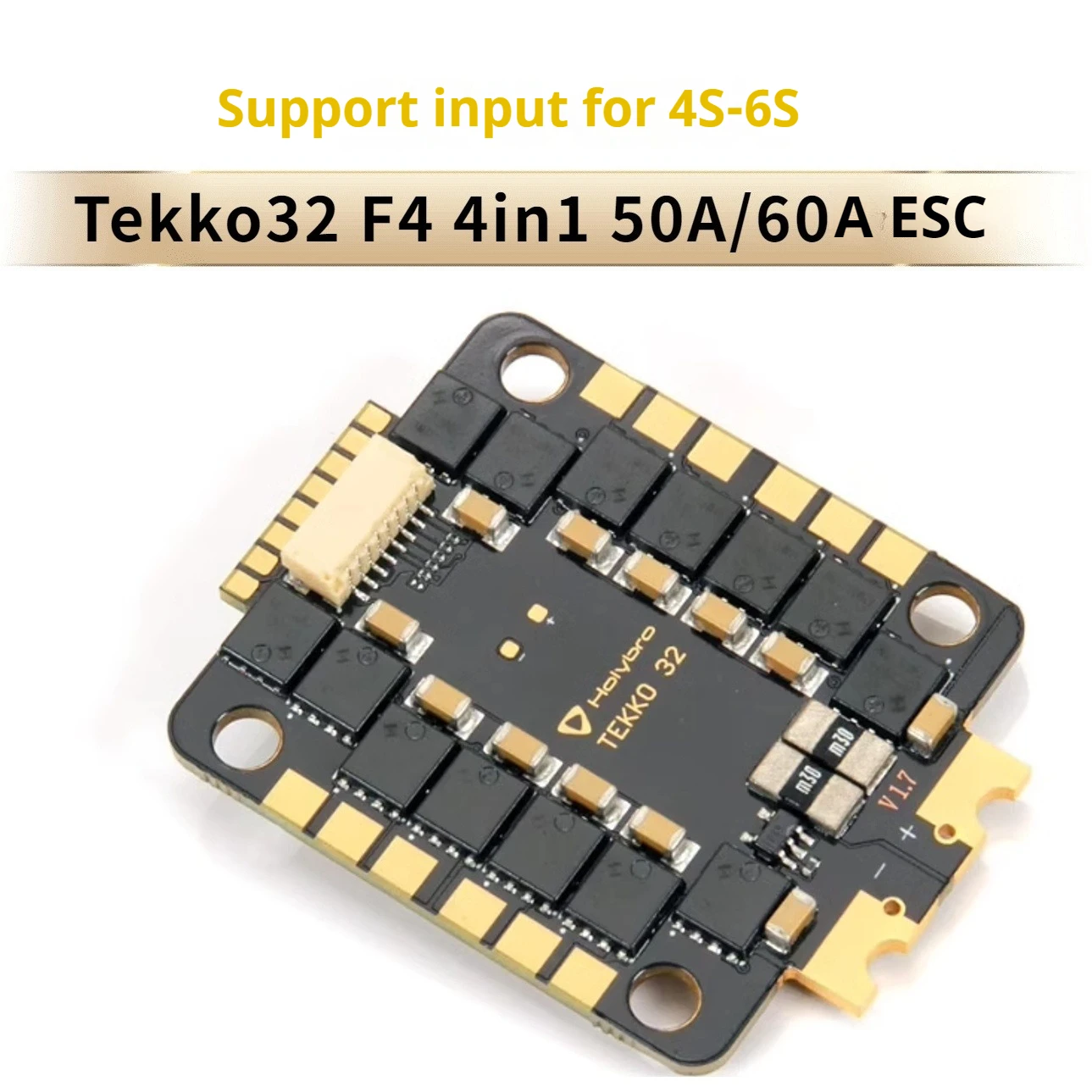

Holybro Tekko32 F4 4в1 50A 60A Кроссовер четыре в одном с электрическим управлением 4-6S FPV Racing