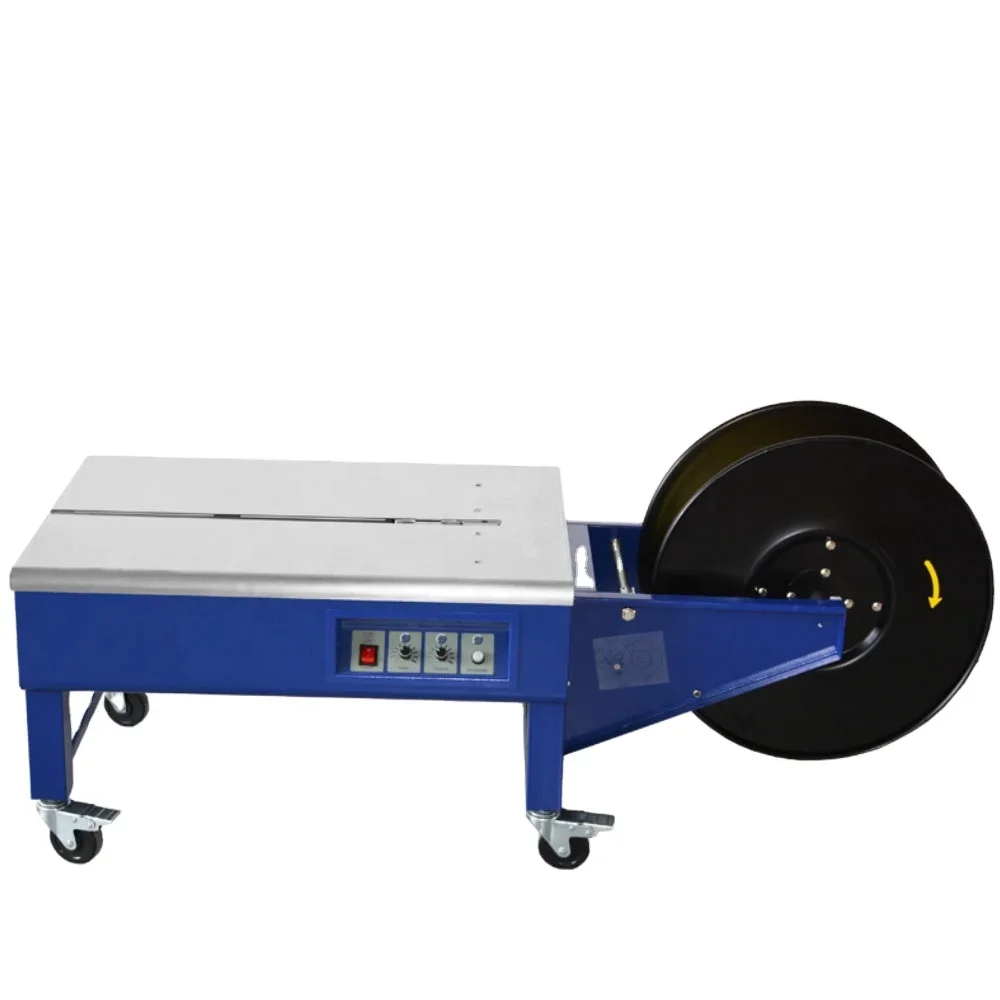 Bench Top Machine PP Strapping YS A2L Small Automatic Low Table Top Bank Note Pallet Strapping Machines Automatic