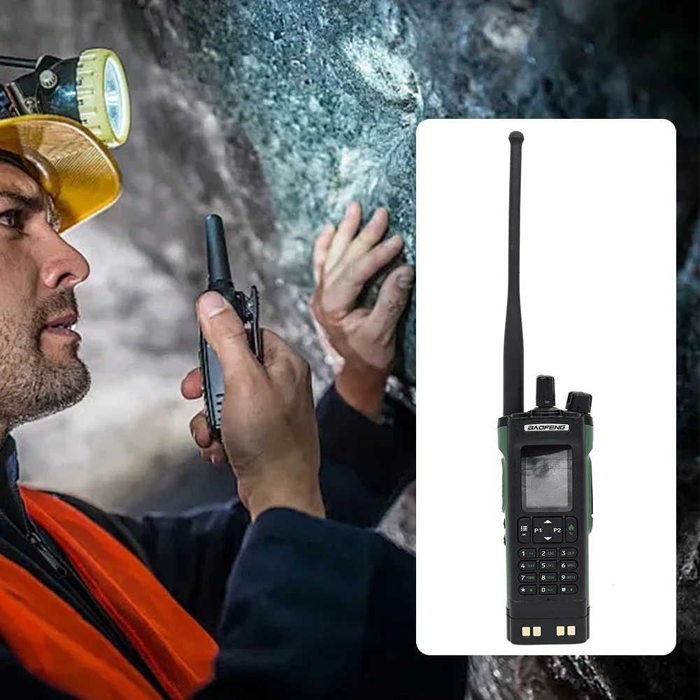 

UV-32 Handheld Digital Walkie-Talkie 136-147&400-520MHz Multi Band Walkie Talkie USB-C Charging Port Ham Two Way Radio