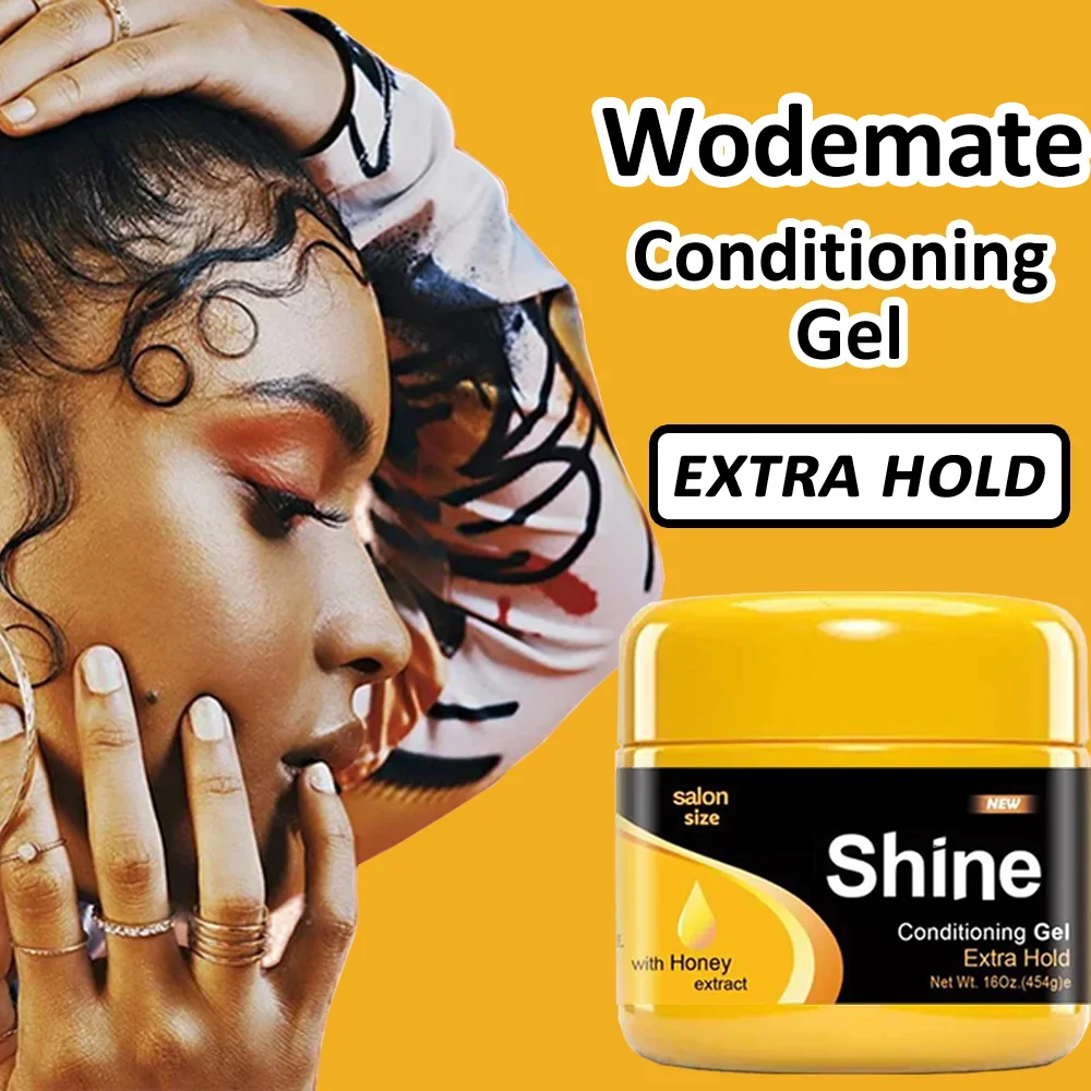 

8OZ/16OZ Braid Gel Conditioning Gel Wave Control for woman Strong Hold Waves Layered Style Clay Wavy for Hair Silky Shine