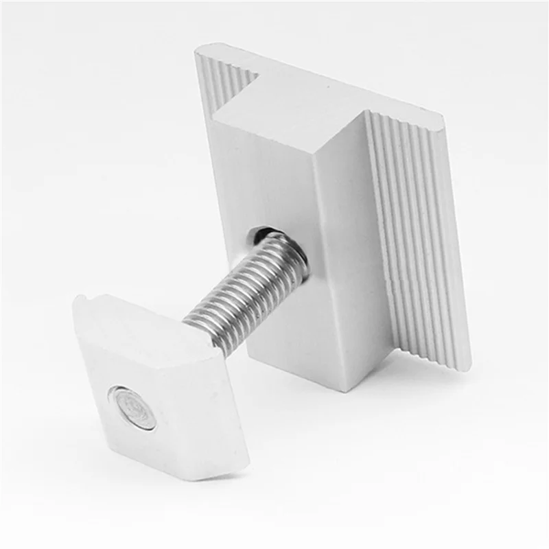 A88E-30Pcs الشمسية المشبك قابل للتعديل لوحة طاقة شمسية قوس المشبك واسعة الضوئية دعم لنظام الألواح الشمسية 30 مللي متر