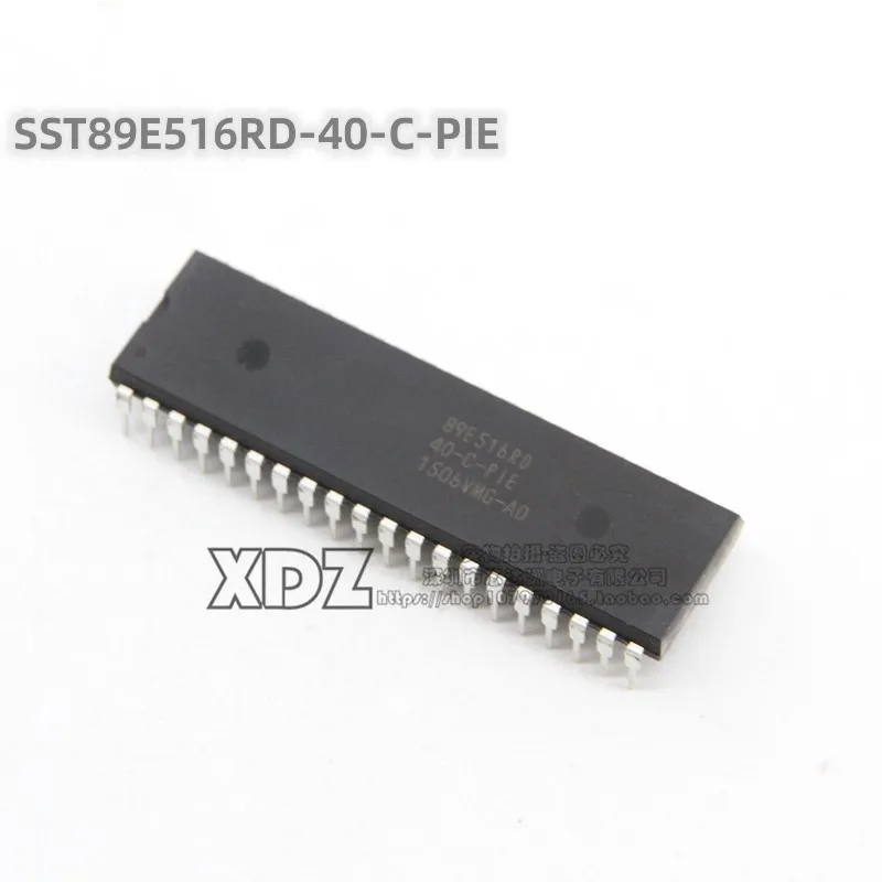 1pcs/lot SST89E516RD-40-C-PIE 89E516RD-40-C-PIE 89E516RD DIP-40 package Original genuine 8-bit microcontroller chip