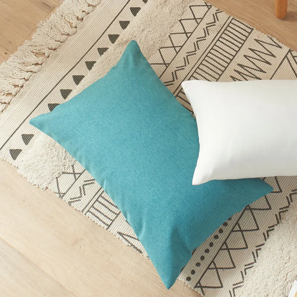 30*50 Waterproof Cushion Cover Breathable Pillow Cover For Sofa Japan Style Simple Funda Cojin Home Decor Living Room Pillowcase