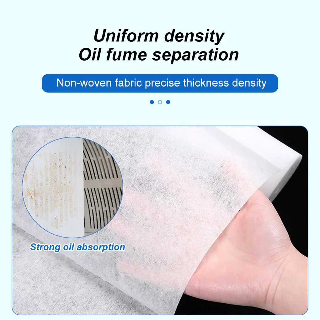 Kitchen Oil Filter Paper Simple Safe Extractor Fan Cleaning Sheet Absorbing Accessory Grease Hood Filters Covering HA004922