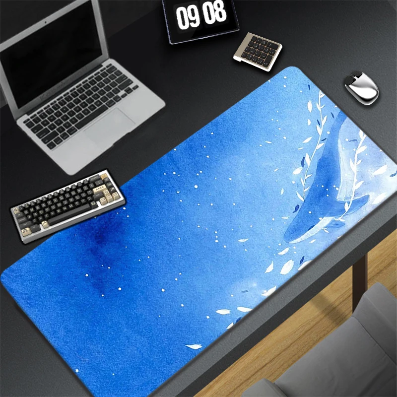 Sea Melody Mouse Pad Gamer XL Home Computer Large HD Mousepad XXL Desk Mats Carpet Office Soft Laptop Desktop 400x900 Mouse Pad