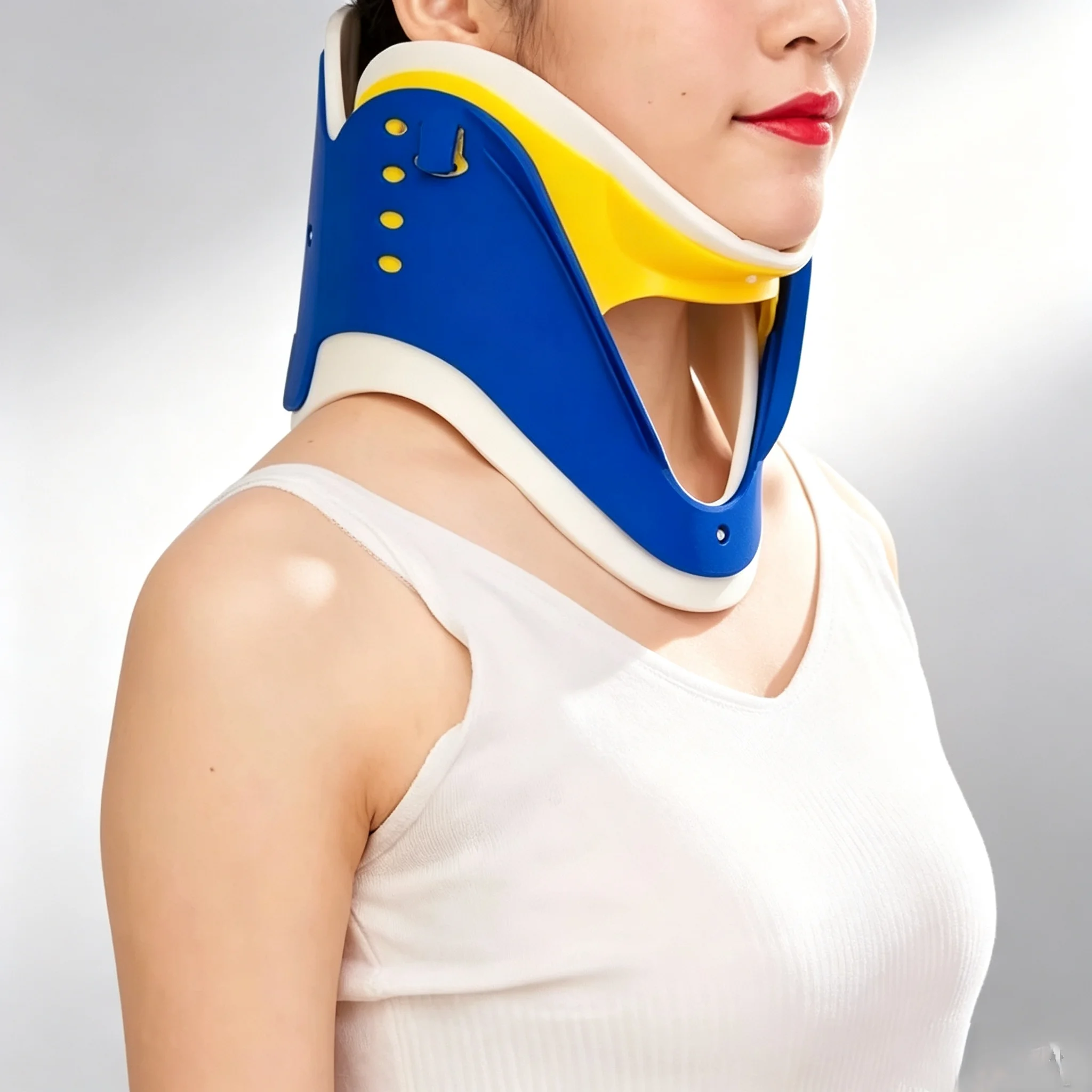 Medical Neck Collar Cervical Posture Correction Traction Support Protection Adjustable Strecher Therapy Tractor Orthosis Brace