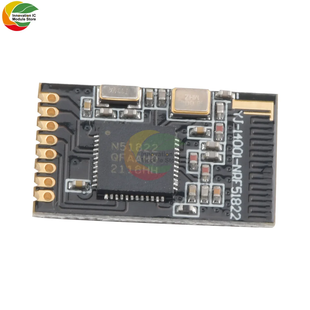 Ziqqucu nRF51822 Core51822 BLE Bluetooth 4.0 2.4G Wireless Antenna Module Board For ULP SPI I2C UART Interface