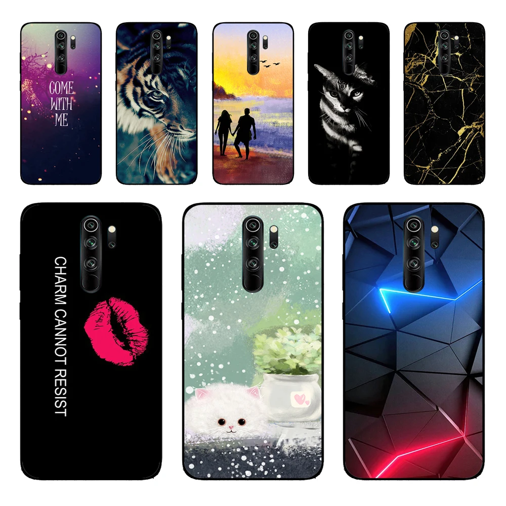 For Xiaomi Redmi Note 8 Pro Case Soft Silicone Phone Case For Xiaomi Redmi Note 8T 8 t Case On Redmi Note 8 Pro Back Cover Coque