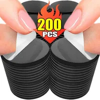 1-200PCS Round Self Adhesive Magnetic Dots Sheets Magnet Sheet for Household Refrigerator Office DIY Craft Soft Stickers