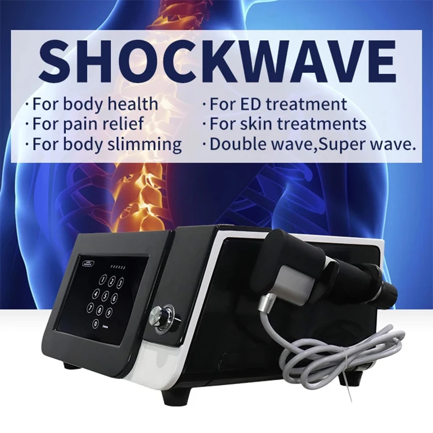 

ED Shock Wave Therapy Machine Focused Shockwave Machine Physical Pain Relief ESWT Equipment in Physical Therapy Salon Equipment