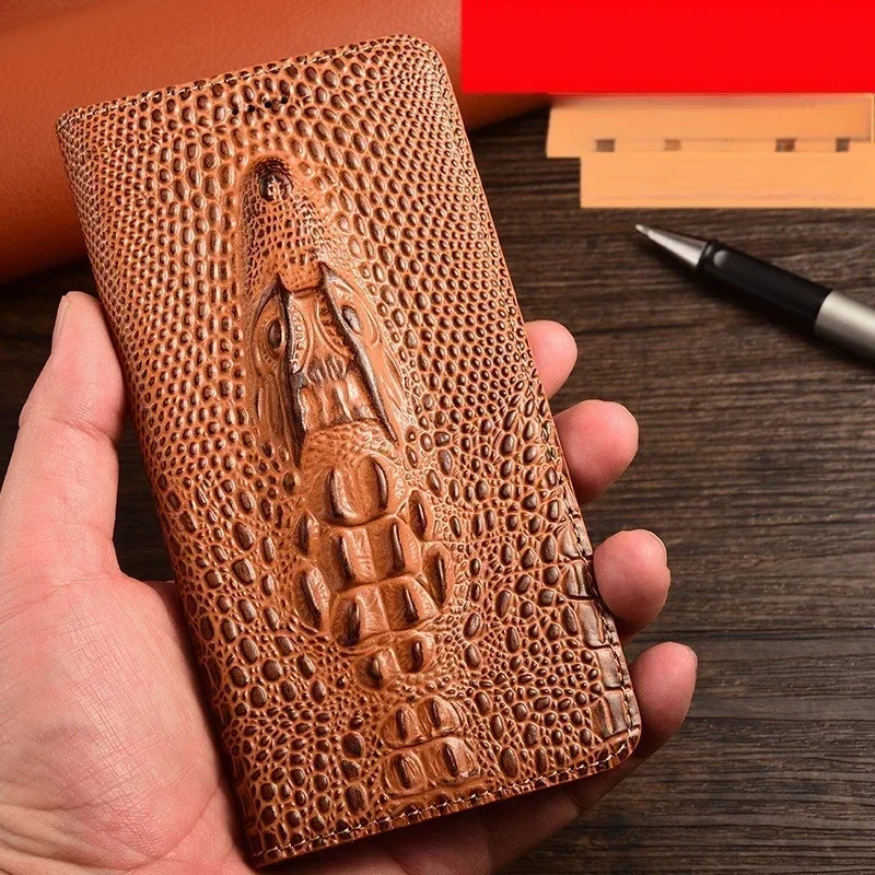 Flip Genuine Leather Phone Cover For Samsung Galaxy A03s A55 A42 A36 F52 F22 M33 M32 M31s M62 C55 M54 M53 F15 M30s A31 A30 A25