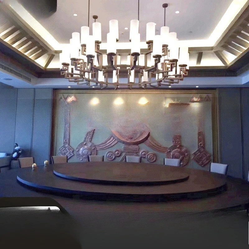 

New Chinese chandelier Modern Chinese chandelier Living room Hotel restaurant