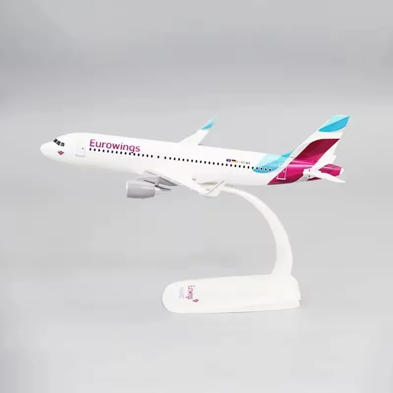 

ABS Plastic A-320 Airplane Model 1/200 Scale EUROWINGS Airlines Aircraft Plane Assembly Resin for Display