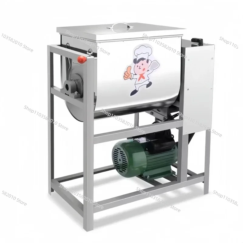 Nueva Amasadora Eléctrica de 5-25 KG, Batidora y Mezcladora de Harina para Pan, Trigo, Pizza y Fideos