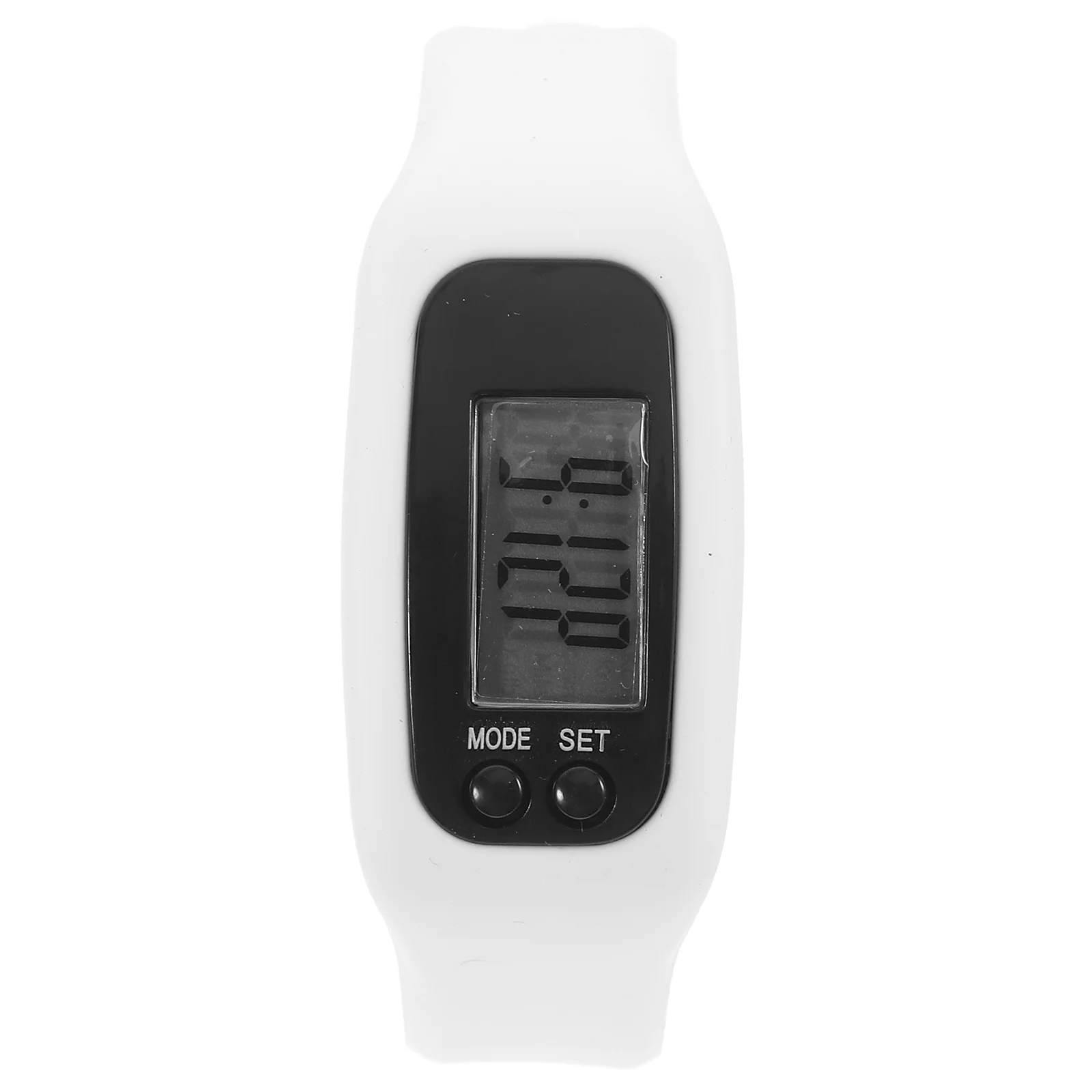 

Watches Sports Wristband Calories Monitor Pedometer Bracelet White Wristwatch Fitness