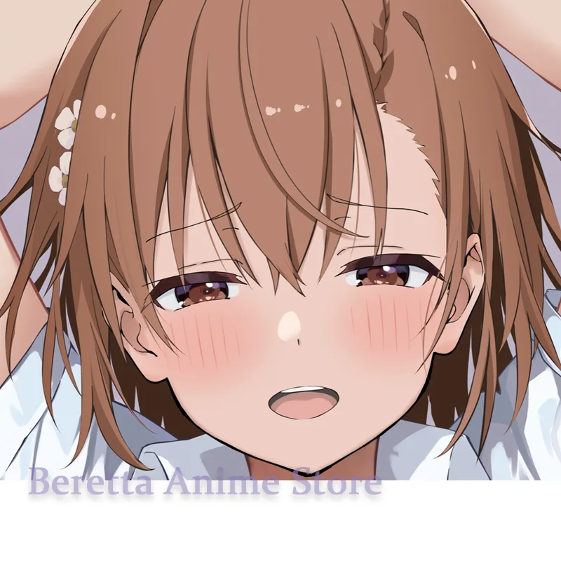 

Двусторонний чехол для подушки-дакимакуры с принтом Мисаки Микото (аниме), 2WAY, в натуральную величину